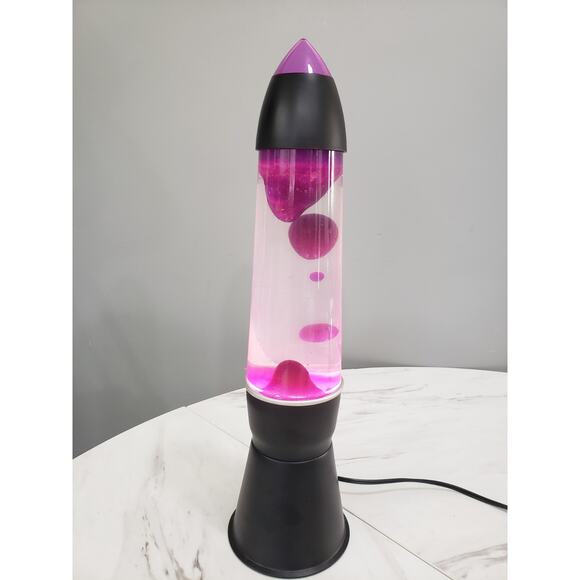 Lava Lamp - Apollo MINI Lite PURPLE Vintage Light Rocket y2k bedroom decor 18"